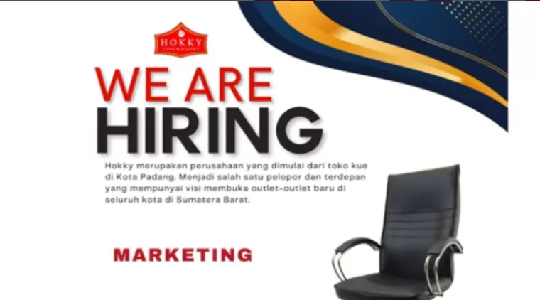 Lowongan Kerja Hoky Cake & Bakery! Posisi Marketing dengan Benefit Menggiurkan!