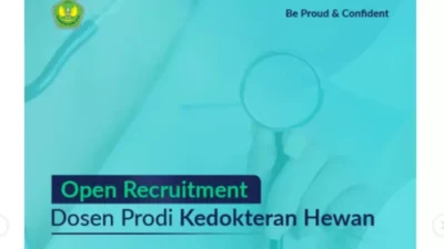 Kesempatan Karir di Universitas Bung Hatta, Dosen Prodi Kedokteran Hewan