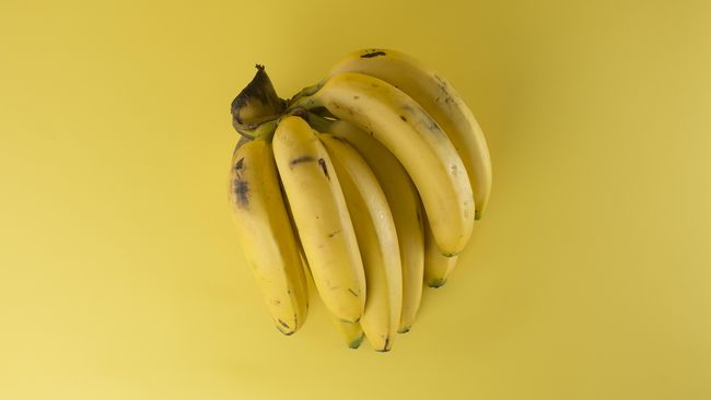 Pisang jadi salah satu buah paling tinggi kalori.