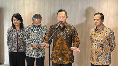 Agus Harimurti Yudhoyono menegaskan komitmen merealisasikan mega proyek Giant Sea Wall.