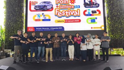 Telkomsel mengumumkan pemenang Poin Gembira Festival 2024, 22 Januari 2025.