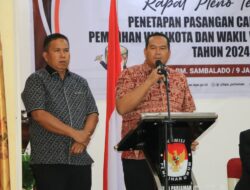 Sah, KPU Kota Pariaman Tetapkan Balad-Mulyadi Pemenang Pilkada