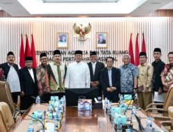 Rakor dengan Lembaga dan Organisasi Keagamaan Islam, Menteri Nusron Komitmen Percepat Sertipikasi Tanah Wakaf