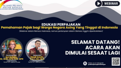 WNA Jangan Lupa Bayar Pajak