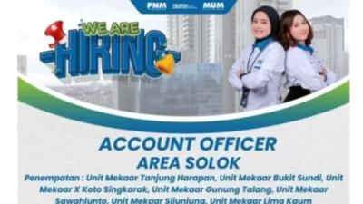 Kesempatan Emas! PT PNM Area Solok Buka Lowongan Account Officer, Daftar Sekarang!