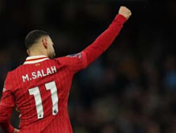 Salah Cetak Gol Lagi, Unggul Enam Gol dari Haaland dan Isak