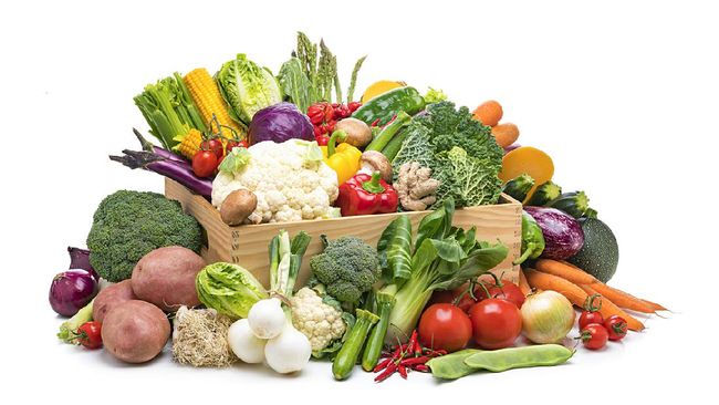 Aneka makanan selain daging dengan kandungan zat besi yang tinggi.