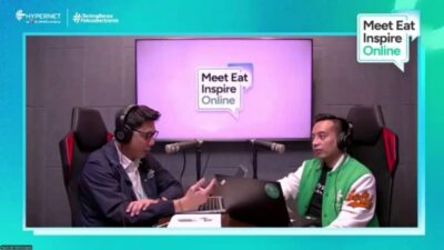 Acara Meet Eat Inspire (MENS) Online.