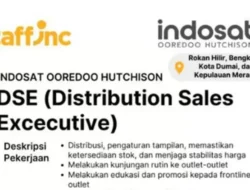 Lowongan Kerja DSE di Indosat Ooredoo Hutchison Riau, Daftar Sekarang!