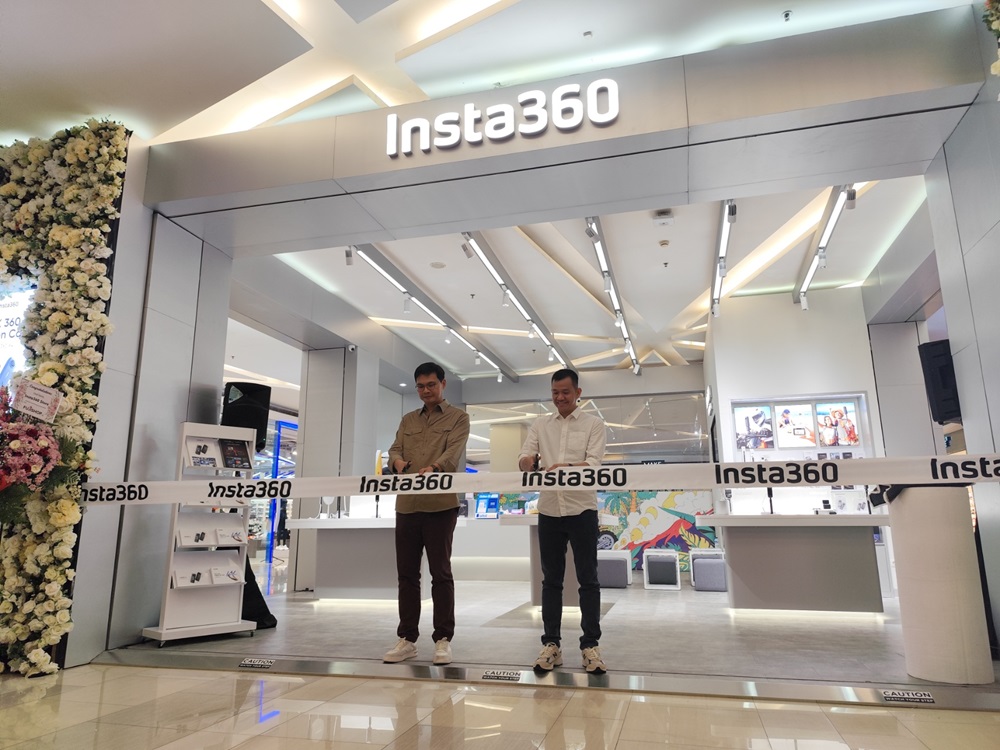 Pembukaan Insta360 Store di Mall Kota Kasablanka, Jakarta, 14 Februari 2025.