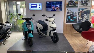 Motor Listrik Honda Icon e dan Cuv e.