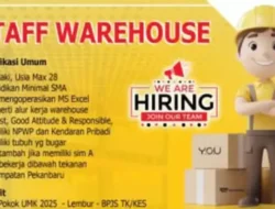 Dibutuhkan Segera! PT. Jalur Mandiri Utama (YOU) Cari Staff Warehouse, Cek Kualifikasinya