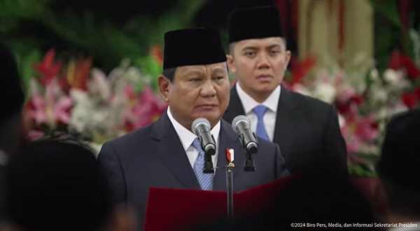 Prabowo soal Spekulan