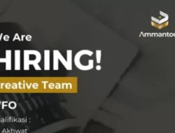 Lowongan Kerja Creative Team di Ammantour, Simak Persyaratannya