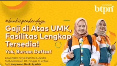 Peluang Kerja di Bank BTPN Syariah, Jadi Community Officer dan Berkontribusi untuk Masyarakat