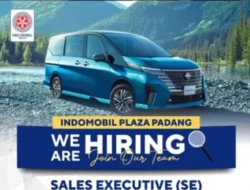 Lowongan Kerja Februari 2025, Indomobil Plaza Padang Butuh Sales Executive