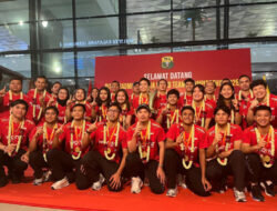 Tim Indonesia Tiba di Tanah Air Usai Menang di BAMTC 2025