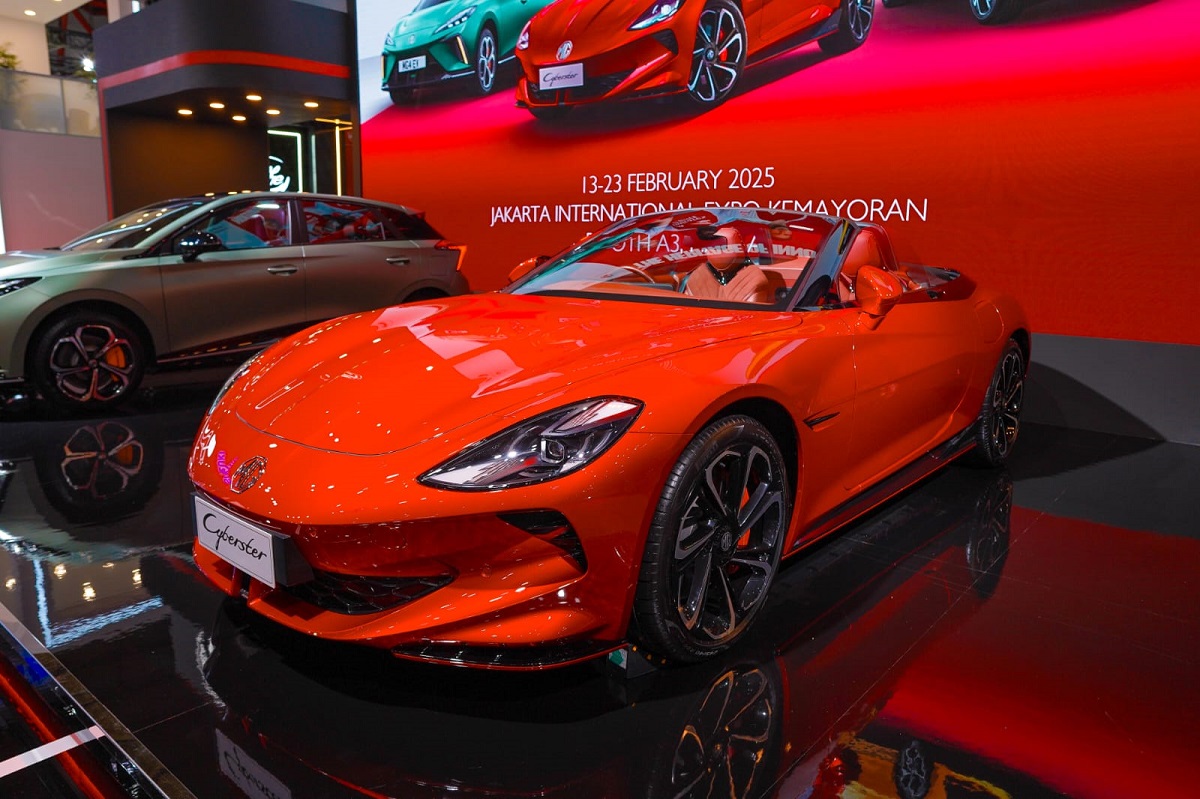 MG Cyberster di IIMS 2025