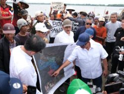 Tinjau Lokasi Terindikasi Manipulasi Data di Kawasan Pagar Laut Bekasi, Menteri Nusron Bakal Tindak Tegas Pelaku