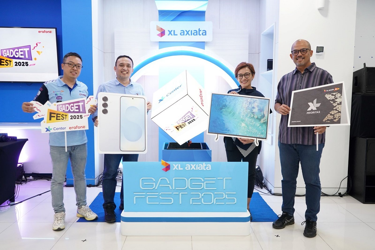 Festival Gadget XL, Isi Kuota Rp1 Bisa Dapat Smart TV