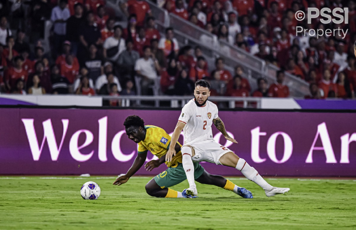 Timnas Indonesia dan Timnas Australia sama-sama berjuang lolos Piala Dunia 2026.