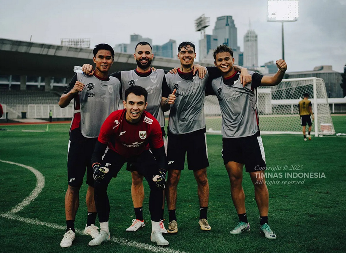 Timnas Indonesia kala berlaga.