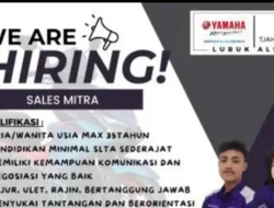 Tertarik di Bidang Penjualan? Dealer Yamaha Lubuk Alung Butuh Sales Mitra