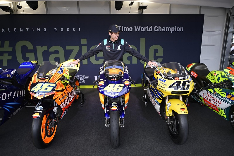 Valentino Rossi kala mentas di MotoGP.