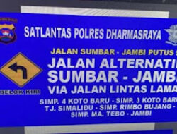Jalan Lintas Sumatera Putus, Polisi Imbau Pengendara Ikuti Petunjuk