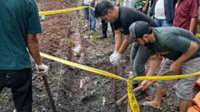 Heboh! Kerangka Manusia Ditemukan di Kedalaman 20 Cm