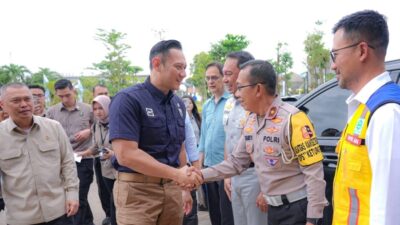 Antisipasi Kemacetan, AHY Apresiasi Kinerja Korlantas dalam Rekayasa Lalu Lintas