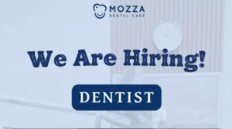 Mozza Dental Care Bukittinggi Buka Lowongan Dentist, Bergabunglah dengan Klinik Gigi Profesional!