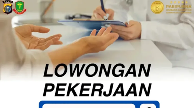 Karier di Dunia Kesehatan! RS Bhayangkara Pekanbaru Buka Lowongan Staf Rekam Medis