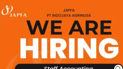 Gabung di JAPFA PT Indojaya Agrinusa! Lowongan Staff Accounting Sedang Dibuka
