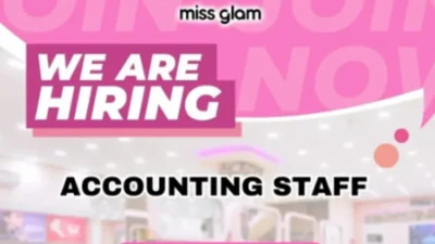 Lowongan Kerja Accounting Staff di Miss Glam, Simak Informasi Lengkapnya