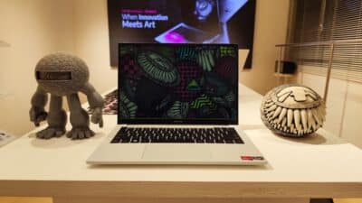 Advan meluncurkan laptop kolaborasi dengan seniman mural Darbotz.