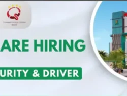 Lowongan Kerja Rumah Sakit Pelita! Posisi Security dan Driver, Lamar Sekarang