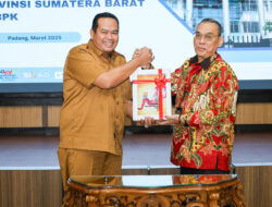 Yota Balad Serahkan LKPD Kota Pariaman TA 2024 Ke BPK Perwakilan Sumbar