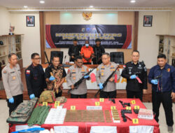 Senjata Senilai Rp 1,3 Miliar Disita, Diduga Akan Dikirim ke KKB