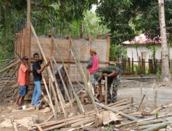 Puasa Tak Menyurutkan Semangat Satgas TMMD 123 Kodim 1510/Sula Di Lapangan