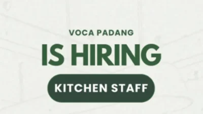 Lowongan Kitchen Staff di VOCA Padang, Bekerja Seru di Dunia Rasa