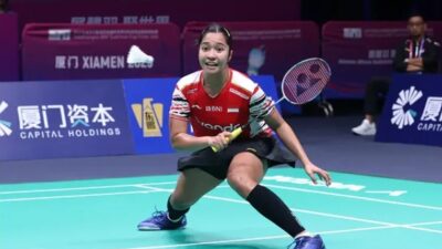 Indonesia Perkasa! Ester Nurumi Bawa Kemenangan 4-0 atas Inggris di Piala Sudirman 2025