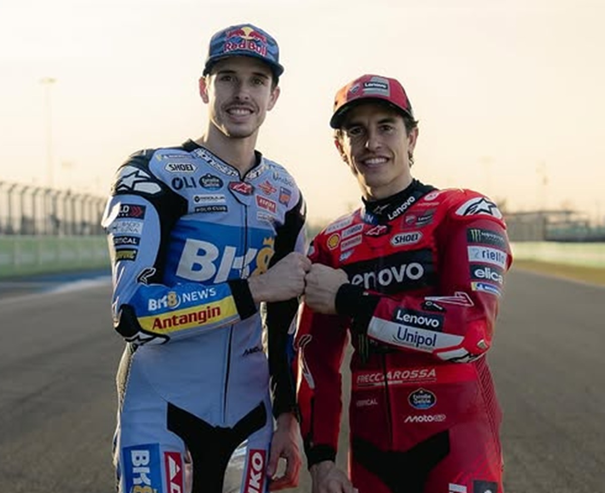 Alex Marquez dan Marc Marquez kala mentas di MotoGP.