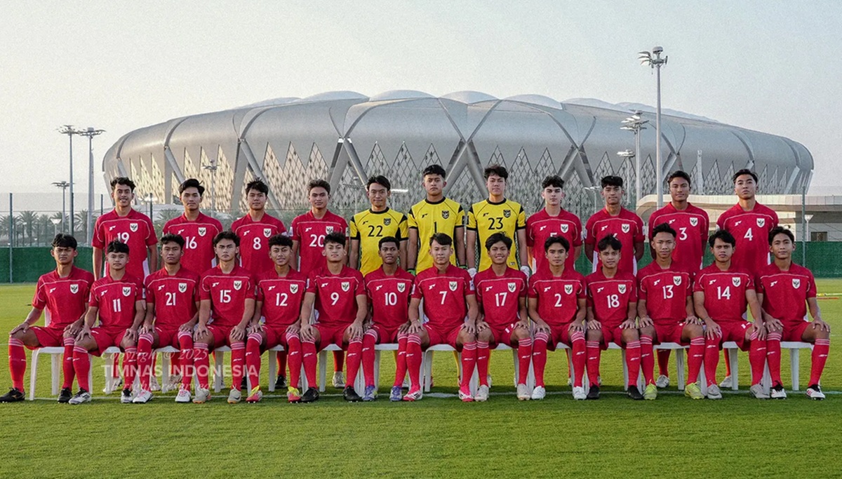 Timnas Indonesia U-17 kala berlaga.