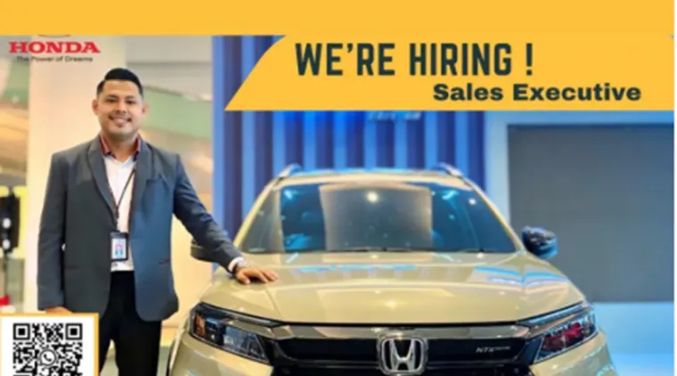 Lowongan Kerja Terbaru di Honda Gajah Motor Bypass Padang! Posisi Sales Executive.