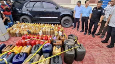 Polda Kalsel Bongkar Penyelewengan Solar Subsidi, 1.310 Liter Disita