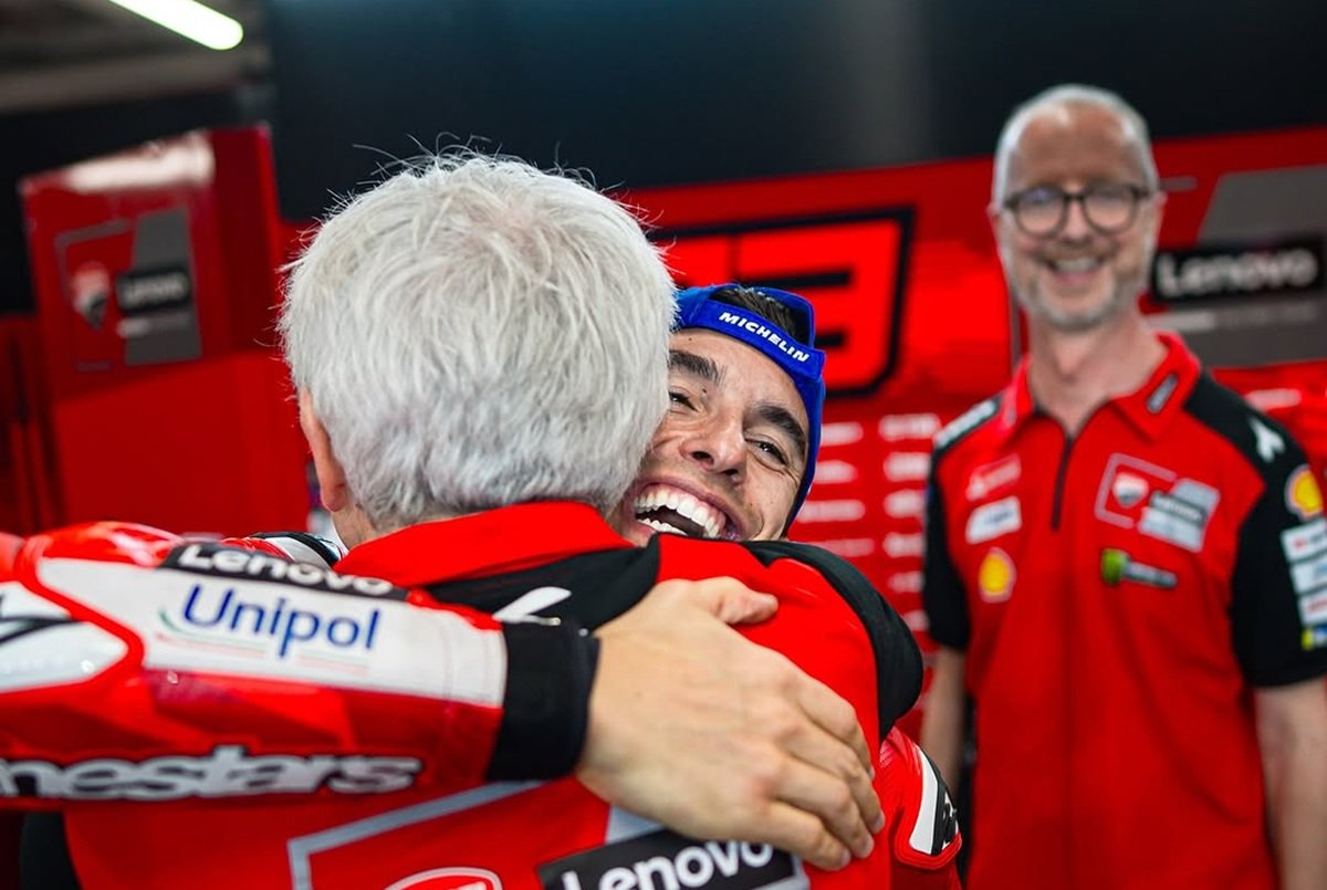 Gigi DallIgna kagum betul dengan Marc Marquez di MotoGP 2025.