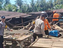 Bangunan Pasar di Padang Pariaman Runtuh, Kronologi Masih Didalami