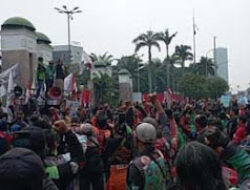 Demo Akbar Ojol-Kurol, Istana Jadi Titik Pusat Aksi