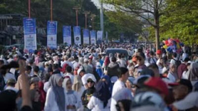 Fun Walk di Padang Dihadiri Ribuan Peserta